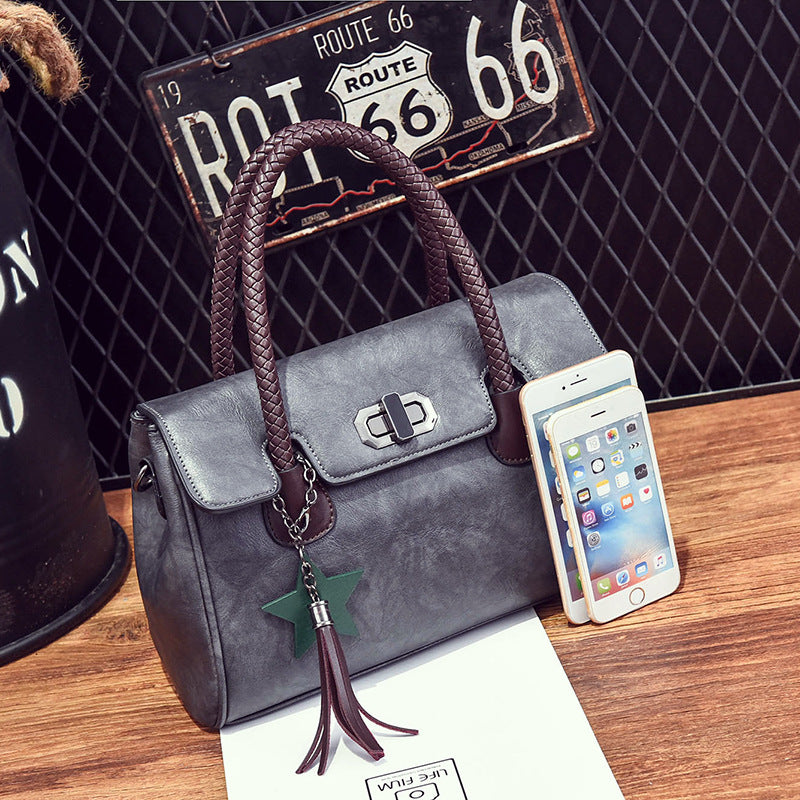 Simple fashion PU Single Shoulder Bag Satchel Bag Korean leisure ladies handbag wholesale