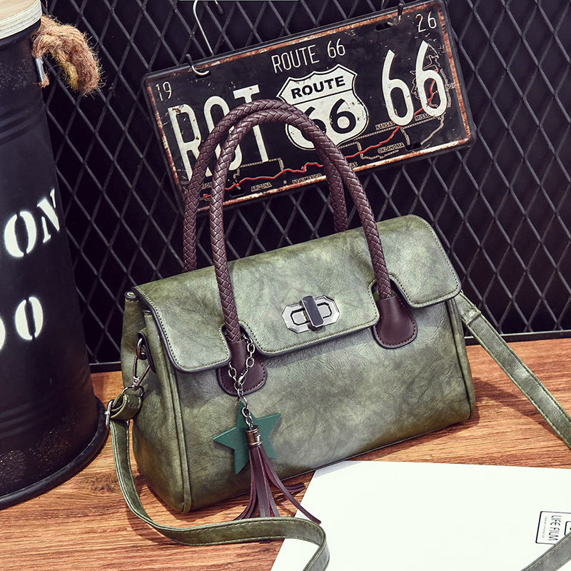 Simple fashion PU Single Shoulder Bag Satchel Bag Korean leisure ladies handbag wholesale