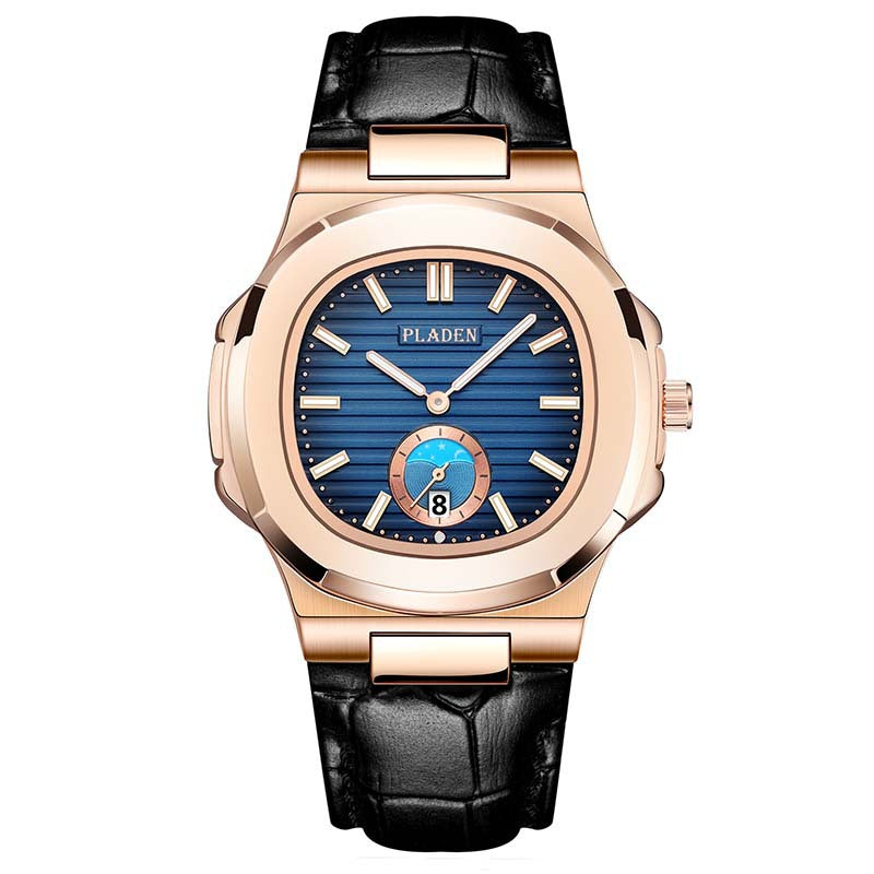Stainless Steel Waterproof Luminous Men's Watch