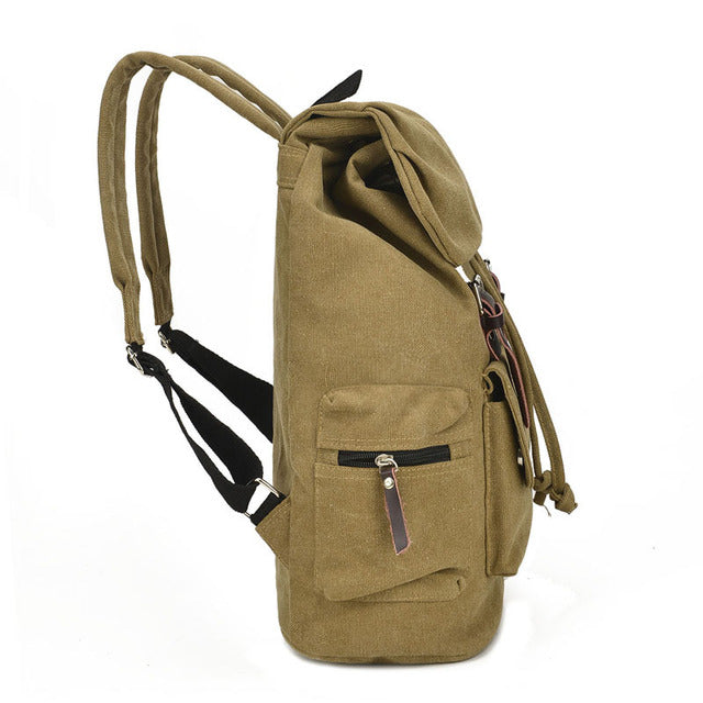 Canvas backpack