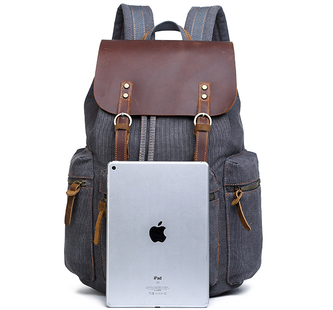 Canvas backpack