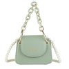 New One Shoulder Fashion Pearl Chain Small Square Bag