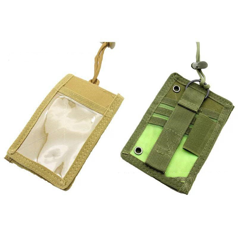 Multifunctional Document Bag Military Fan Equipment Convenient Card Holder