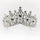 Rhinestone Crown Bridal Wedding Tiara Big Crown Wedding Tiara Crown