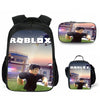 New Roblox Game 3-Piece Large Capacity Backpack