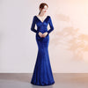 Velvet Evening Dress Mermaid Dress