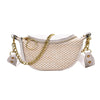 Straw women's bag messenger bag