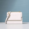 Leather shoulder messenger bag