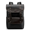 Backpack PU leather student bag