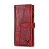 Leather Multi-function Zip Fastener Wallet