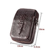 Leather Men's Mobile Phone Pockets Vertical Multi-function