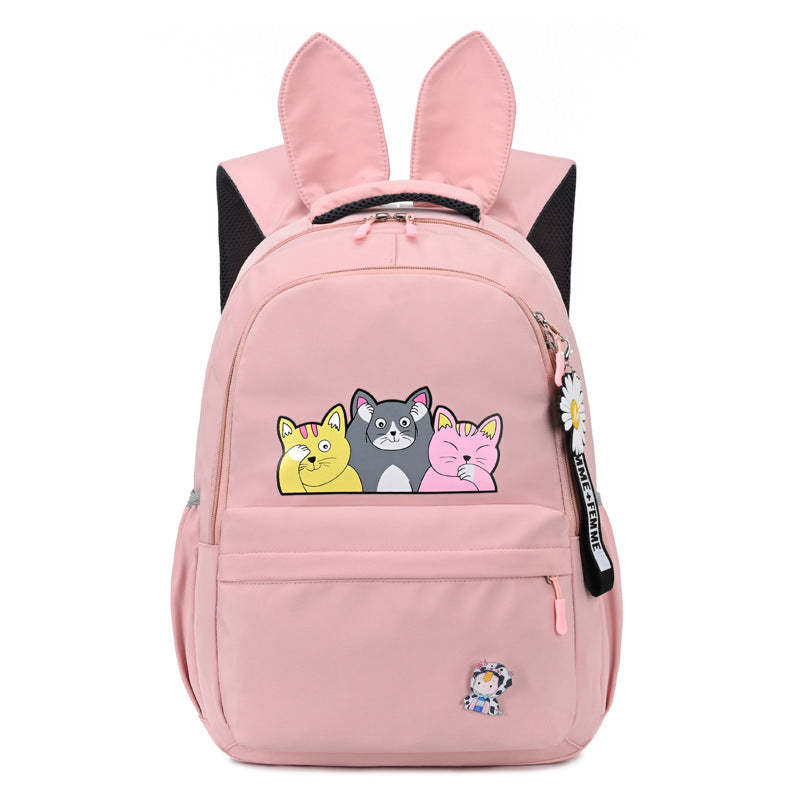 School Bag Primary School Student Girl Big Boy Girl Light Backpack Junior High School Backpack