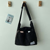 Women's Large Capacity Textured Soft Leather Bucket Bag