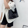 Light Soft Leather One Shoulder Shopping Bag