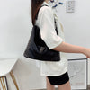 Light Soft Leather One Shoulder Shopping Bag