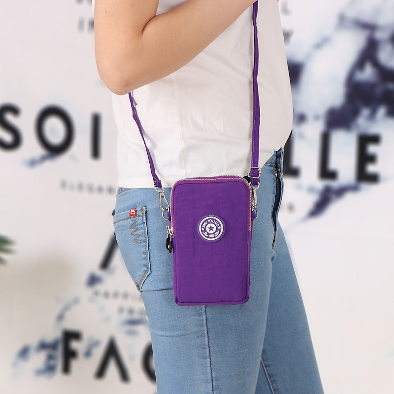 Single Shoulder Change Women's Mini Fashion Mobile Phone Bag