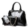 Fashion embossed shell bag portable picture bag