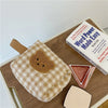 Cute Cartoon Bear Cosmetic Bag