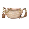 Straw women's bag messenger bag