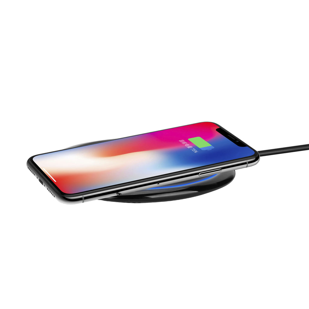 Compatible with Apple , Brand New 15W Fast Wireless Charger Glossy Flat Surface Suitable For Apple Huawei Phones