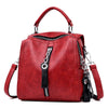 Multifunctional backpack women handbag