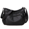 Retro One-shoulder Large Capacity Diagonal Bag PU Soft Leather