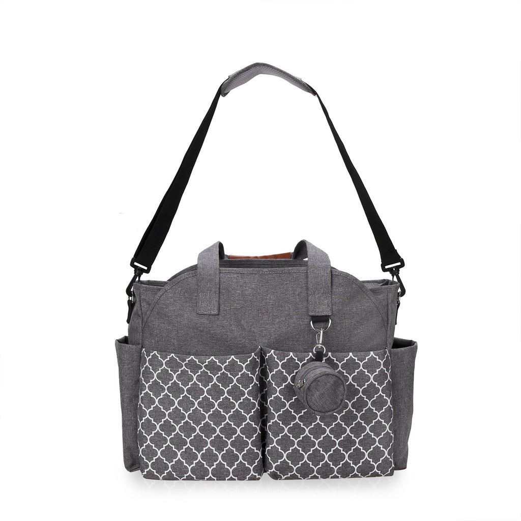 Printed Geometry With Pacifier Bag For Mother And Baby To Travel Outdoors
