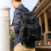 Men's Retro Canvas Backpack Casual Middle School Students