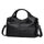 Lightweight Splicing Soft Leather Large Capacity Fashionable Mother Bag