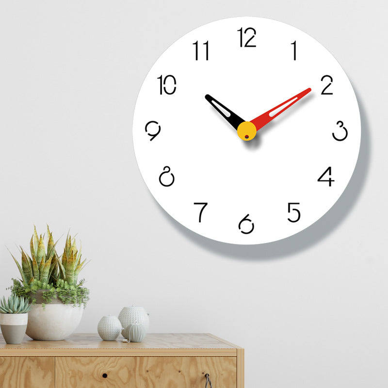 Three-dimensional wall clock