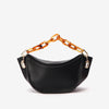 All-match Fashion Semi-circular Retro French Underarm Bag Shoulder Messenger Bag