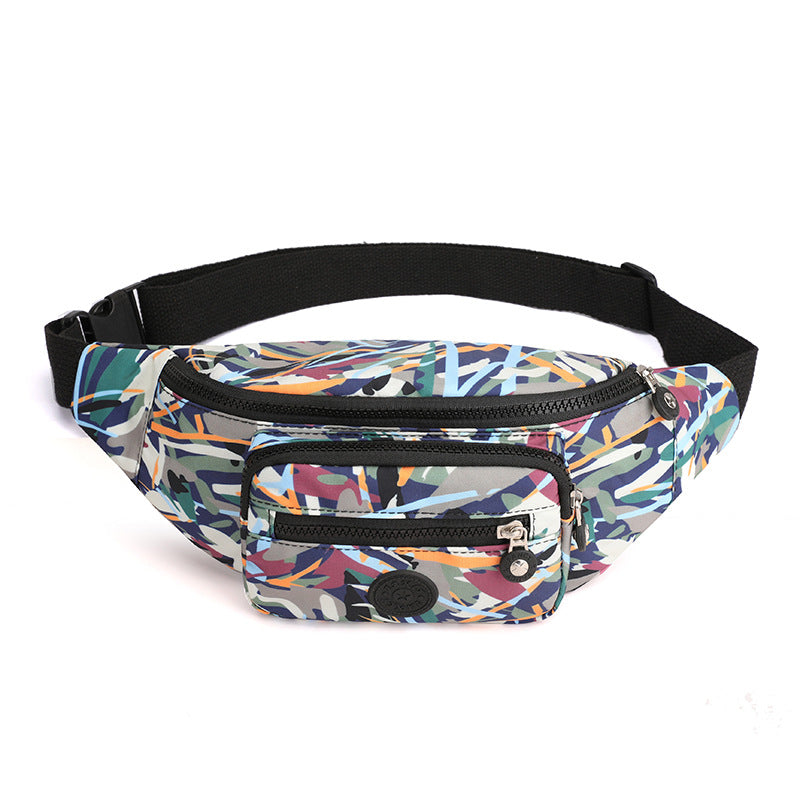 Women's Ins Large Capacity Multifunctional Messenger Waist Bag