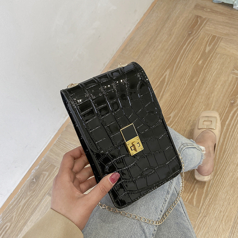 Simple Texture Stone Pattern Small Bag
