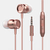 Metal in-ear headphones