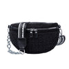Western Style Rhinestone Crossbody Chest Bag
