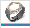 Tape Strap Metal Case Watch Accessories