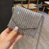 Rhinestone One-shoulder Messenger Women's Bag Trendy Fashion Net Red All-match