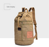 Large Capacity Canvas Letter Printing Rucksack