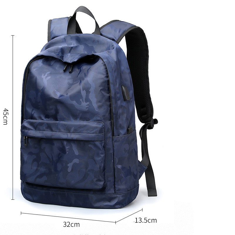 Simple Casual Junior High School Student Schoolbag