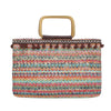 Printed Handbag Ladies Shoulder Bag Casual Fabric Shopping