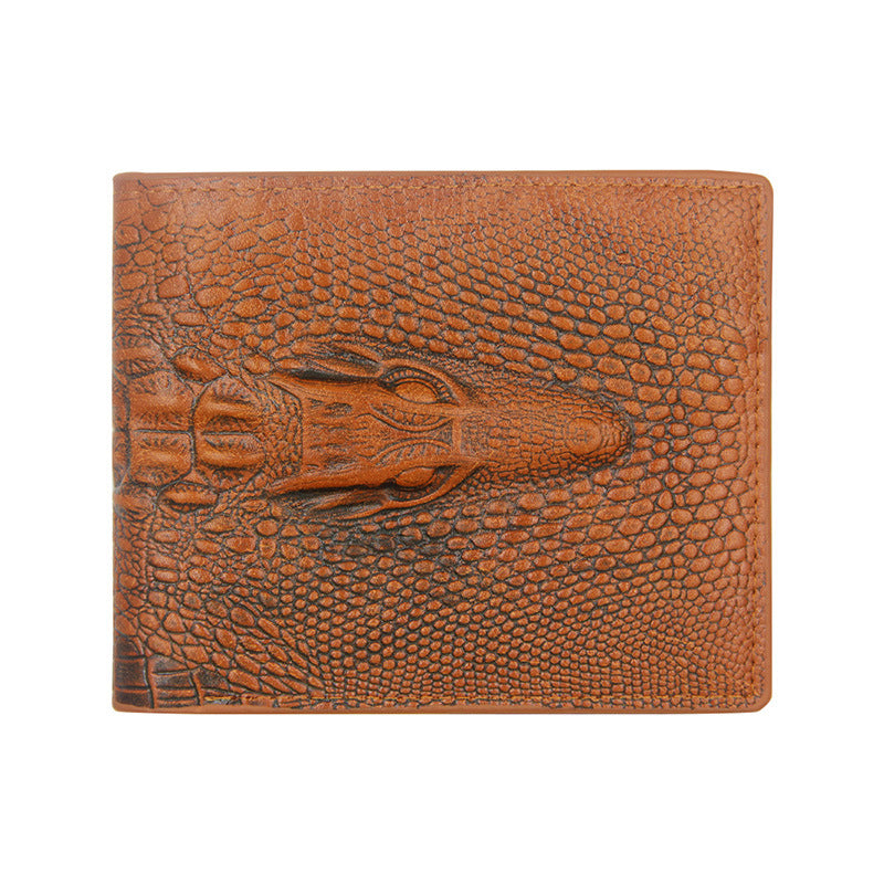 Fashion Personality Pattern Men's Short Wallet