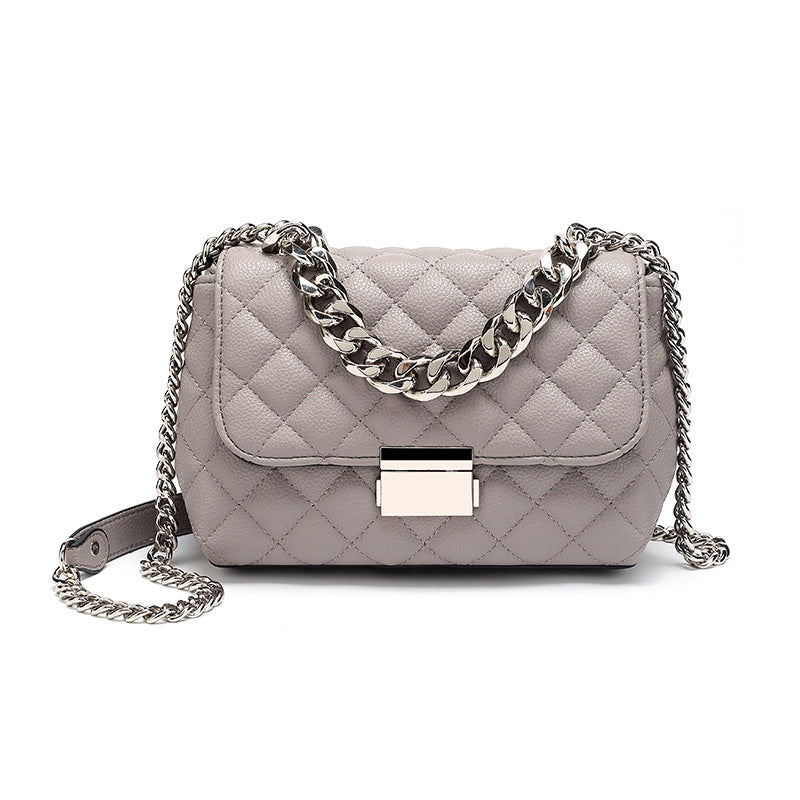 Lingge chain small square bag