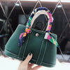 Ladies lychee pattern leather bag
