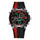 Multifunctional dual display men's watch