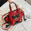 Fashion Handbag Lock Buckle One-shoulder Glasses Beauty Diagonal Bag