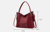 Large Capacity Bag Women's Autumn And Winter New Pattern Fashion Women's Bag Popular Frosted Women's Shoulder Bag Portable Bag