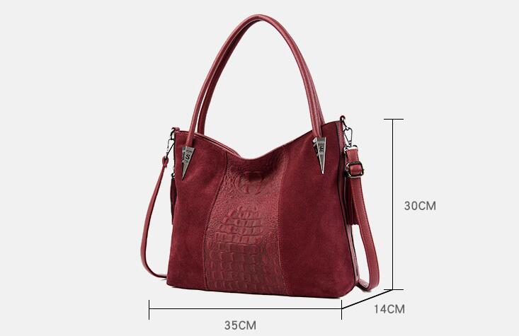 Large Capacity Bag Women's Autumn And Winter New Pattern Fashion Women's Bag Popular Frosted Women's Shoulder Bag Portable Bag