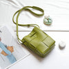 New Weaving Mobile Phone Bag Crossbody Small Bag Vertical Mobile Phone Bag Women's Fashion Mini Crossbody Shoulder Small Bag