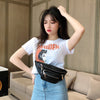 Men And Women Diagonal Fashion Trendy Ins Wild Chain Casual Waist Bag