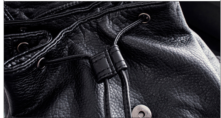 Soft Leather Ladies Backpack All-match Mother Bag Tide